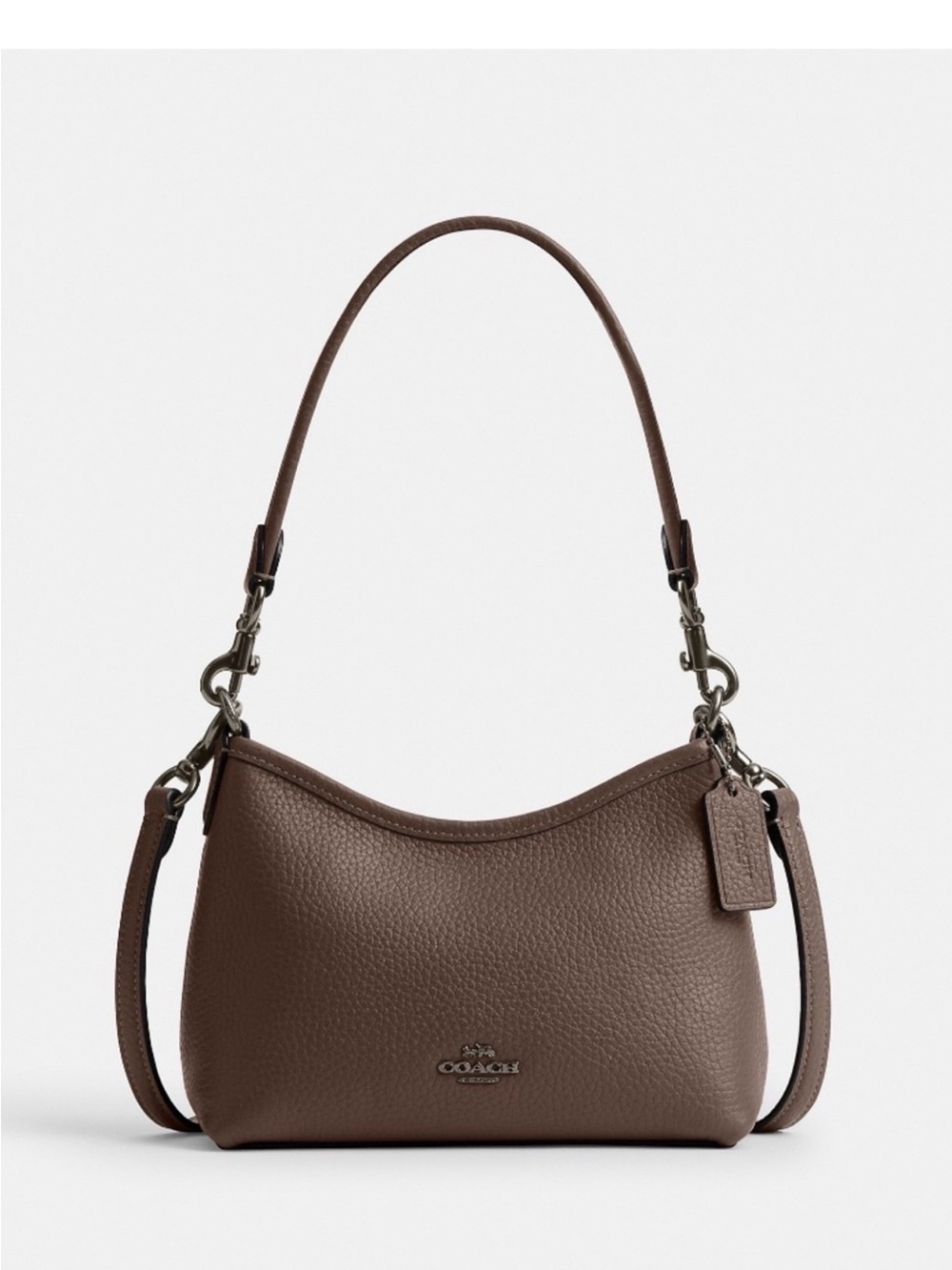 COACH Small Laurel Crossbody/Shoulder Bag - color Stone - Picture 8 of 10